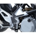 R&G Racing Boot Guard 2-piece (footrest mounts) for BMW G310R '17-'21